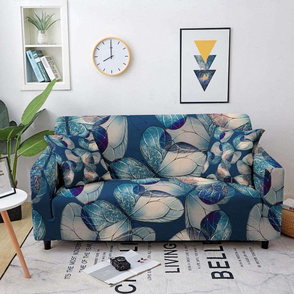 50% OFF Luxury Flower Print Elastic Sofa Couch Cover