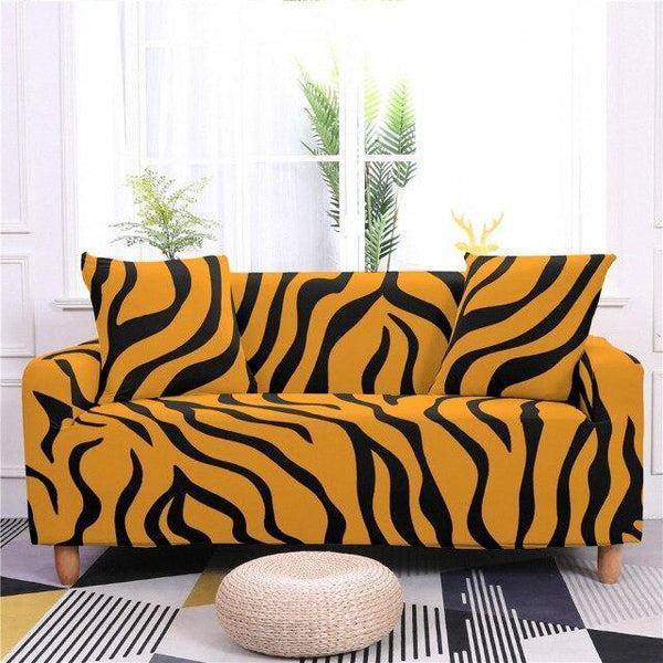 Animal Leopard Tiger Print Sofa Slip Covers -