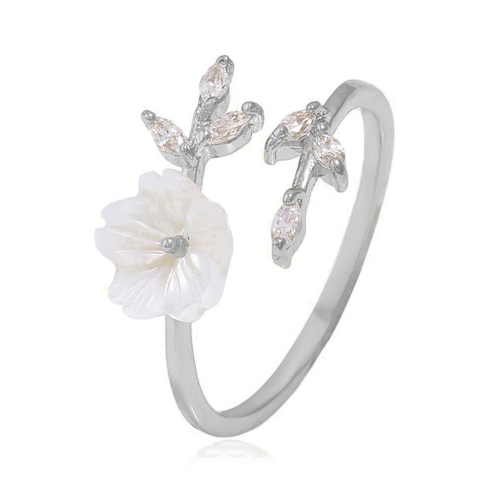 Flower Branch Ring -