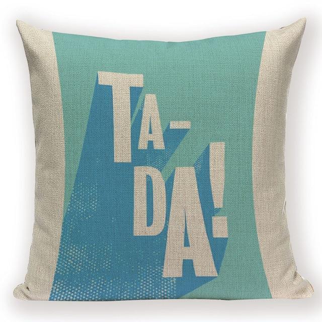 Funny Quote Cushion Covers -