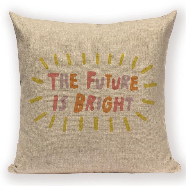 Funny Quote Cushion Covers -