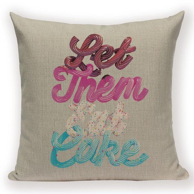 Funny Quote Cushion Covers -