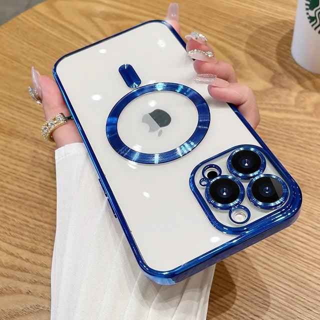 Magnetic Charm: iPhone's Sleek Guardian
