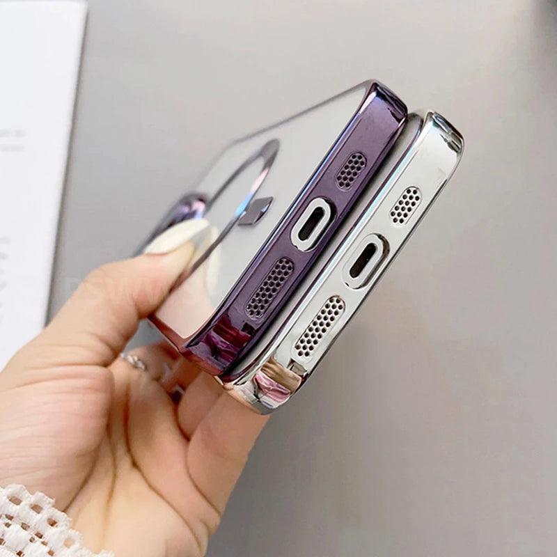 Magnetic Charm: iPhone's Sleek Guardian