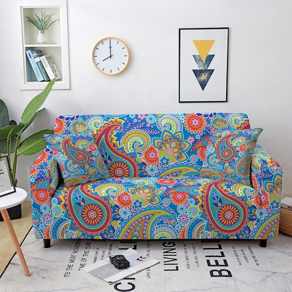 Mandala Elastic Sofa / Couch Cover -