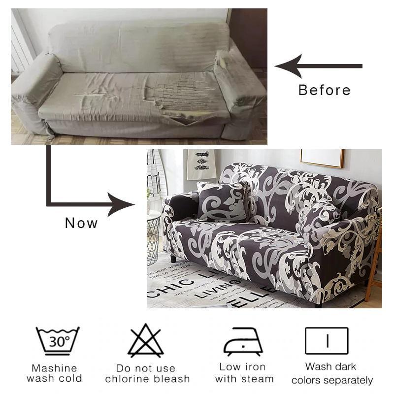 Multi-Color Bohemian Pattern Sofa Couch Cover