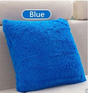 Plush Decorative Throw Pillow Cover -