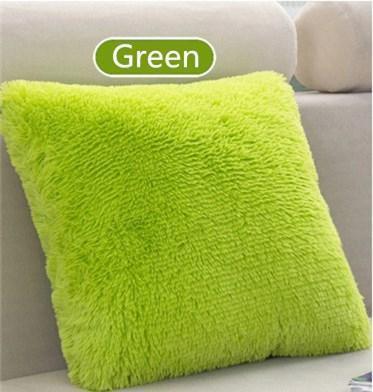 Plush Decorative Throw Pillow Cover -