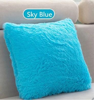 Plush Decorative Throw Pillow Cover -