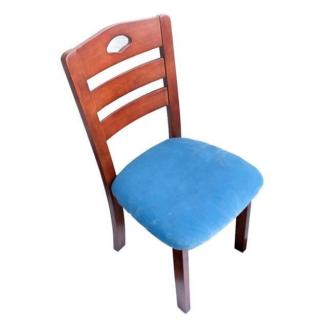 Stretch Velvet Kitchen Office Stretch Chair Cover Solid Seat Protector Elastic Seat Case Dining Computer Beach Slipcover chairs -