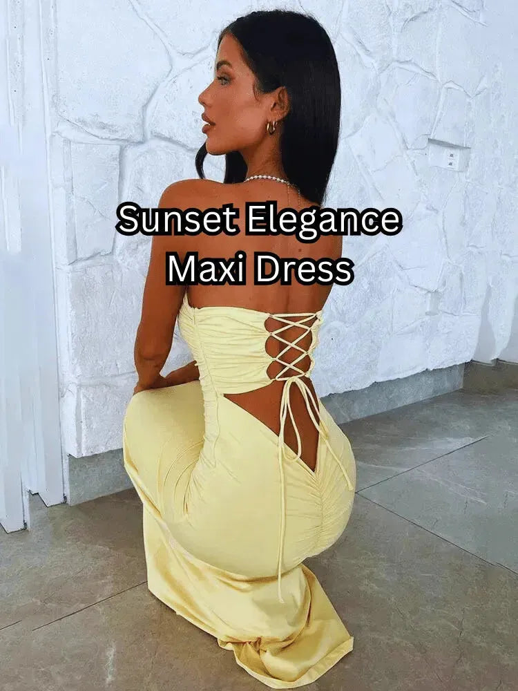 Elegant Party Maxi Dress