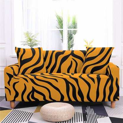 50%  OFF  Animal Prints Elastic Couch Sofa Cover