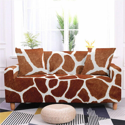 50%  OFF  Animal Prints Elastic Couch Sofa Cover