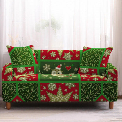 50% OFF  Assorted Christmas Prints Sofa Couch Cover