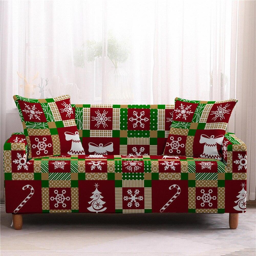 50% OFF  Assorted Christmas Prints Sofa Couch Cover