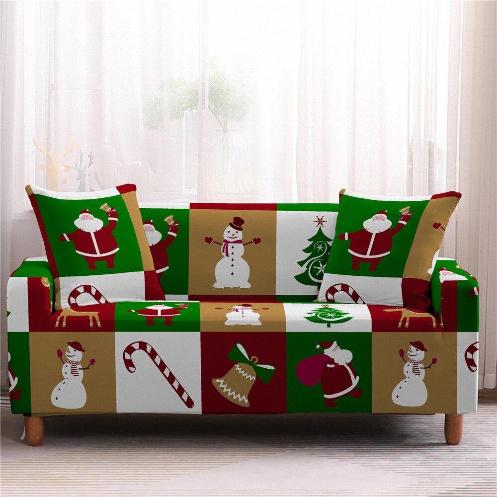 50% OFF Assorted Christmas Prints Sofa Couch Cover - 