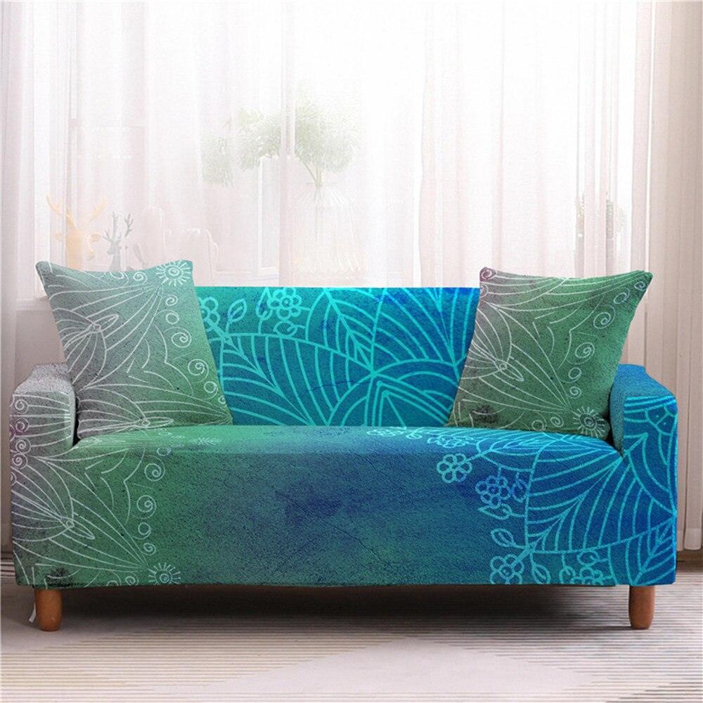 50% OFF Assorted Flower and Mandala Prints Stretch Sofa Couch Cover - 