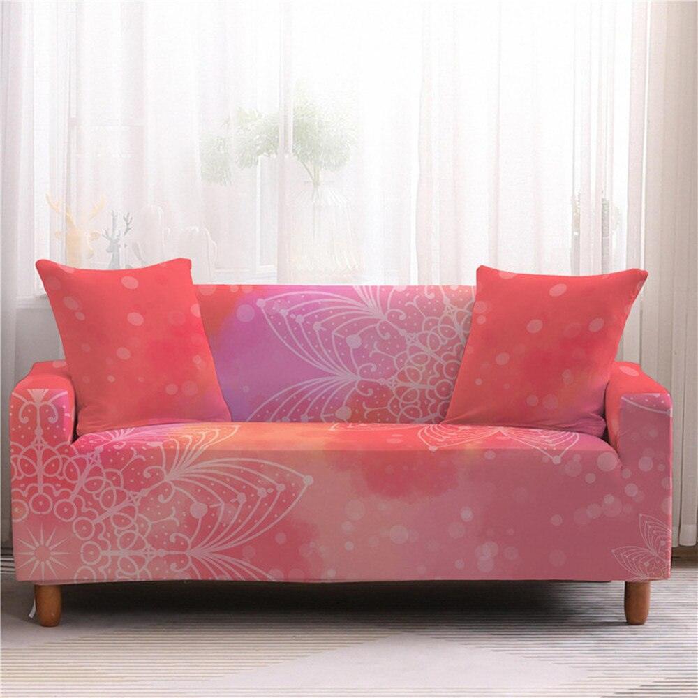 50% OFF Assorted Flower and Mandala Prints Stretch Sofa Couch Cover - 