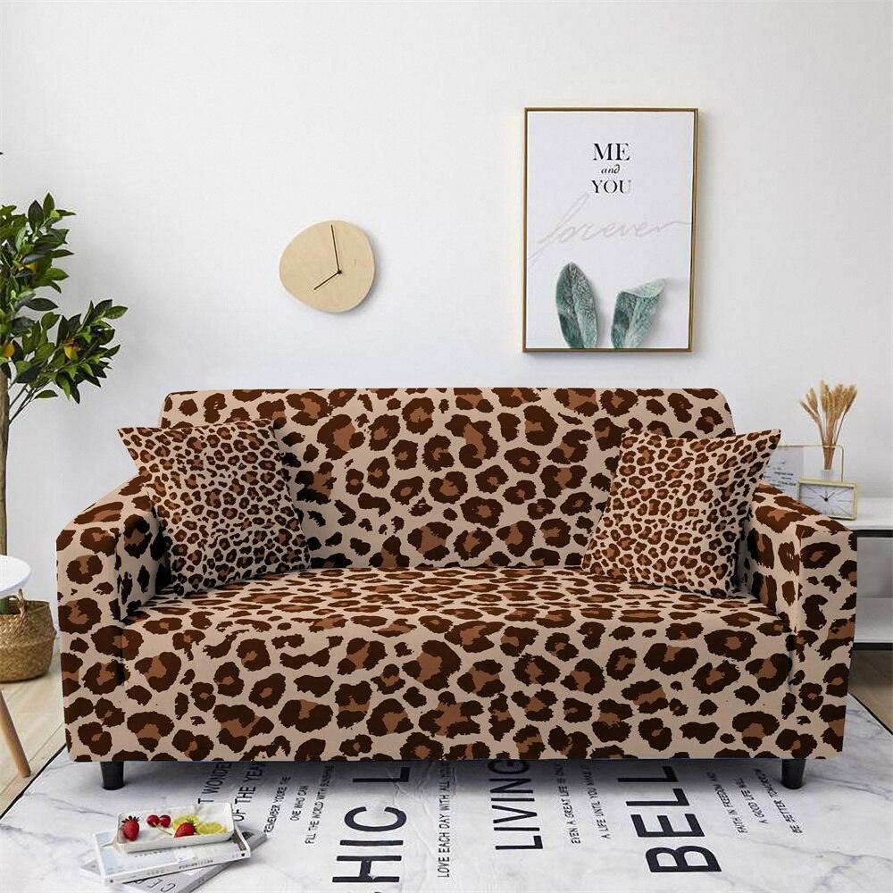 50% OFF  Assorted Leopard Prints Stretch Sofa Couch Cover