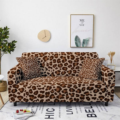 50% OFF Assorted Leopard Prints Stretch Sofa Couch Cover - 