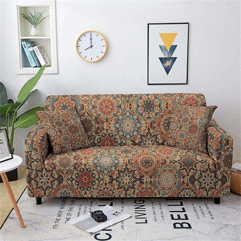 50% OFF  Assorted Mandala Prints Non-Slip Sofa Couch Cover