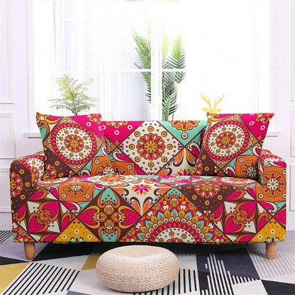 50% OFF Assorted Mandala Prints Non-Slip Sofa Couch Cover - 