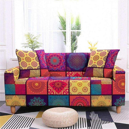 50% OFF  Assorted Mandala Prints Non-Slip Sofa Couch Cover