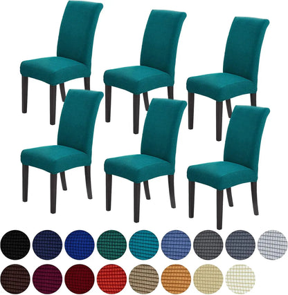 8-Piece EverClean™ Modern Waterproof Stretch Dining Chair Covers