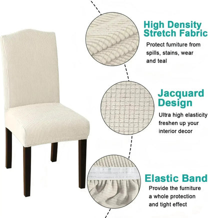 Pretty Wish Chic Shield Dining Chair Covers