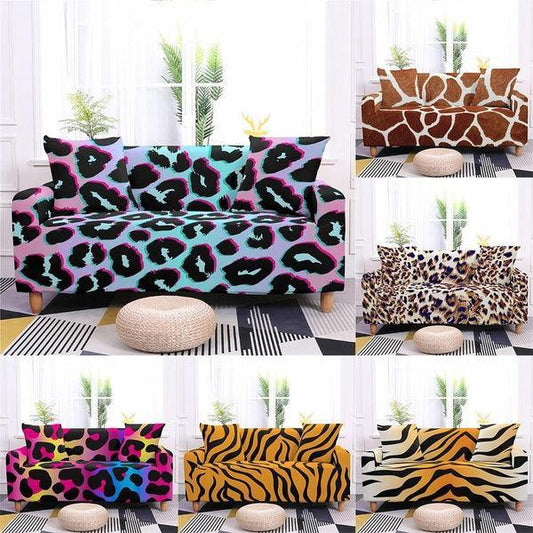 Animal Leopard Tiger Print Sofa Slip Covers