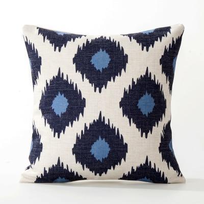 Blue Beige Nordic Pillow Covers