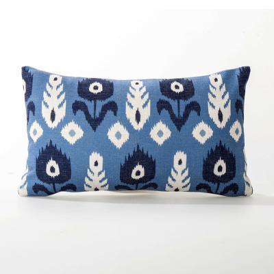 Blue Beige Nordic Pillow Covers - 