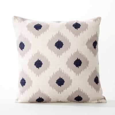 Blue Beige Nordic Pillow Covers - 