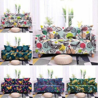 Bohemian Butterflies Couch Covers | Boho Sofa Cover