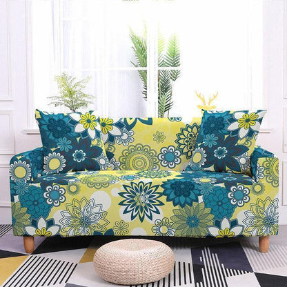 Bohemian Colorful Mandalas Couch Covers | Boho Sofa Cover - 