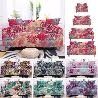 Bohemian Mandalas Couch Covers | Boho Sofa Cover