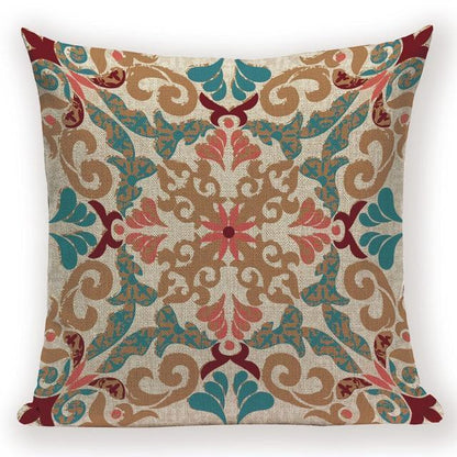 Boho Retro Quilt Pattern Pillow Cases - 