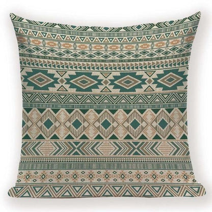 Boho Retro Quilt Pattern Pillow Cases - 