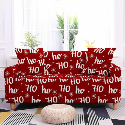 Christmas Elastic Sectional Sofa Couch Cover