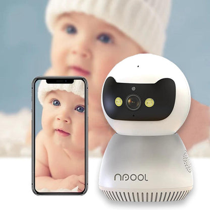 CoolMultiStore™ Wireless Night Vision HD Smart Baby Monitor - With Mobile App