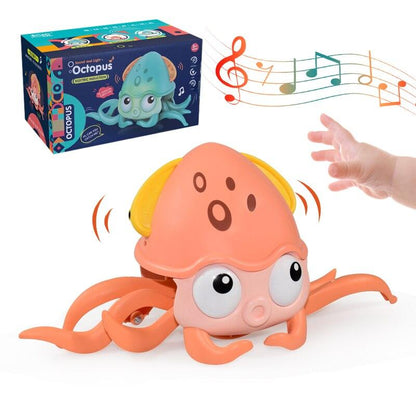 CUTE SENSING CRAWLING CRAB Helps with Tummy Time - 