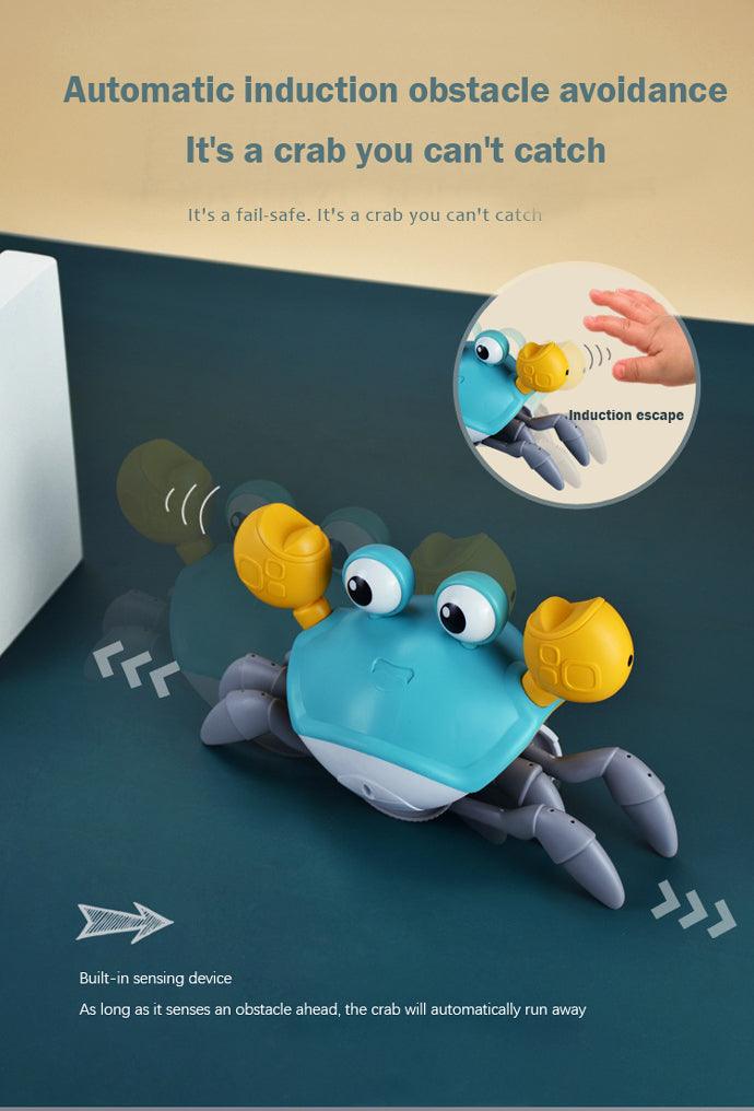 Cute Sensing Crawling Crab Helps with Tummy Time