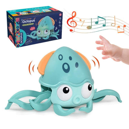 CUTE SENSING CRAWLING CRAB Helps with Tummy Time - 