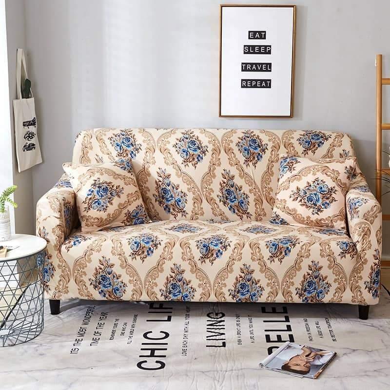 Easy-going Elastic Sofa Cover - Art Deco - 