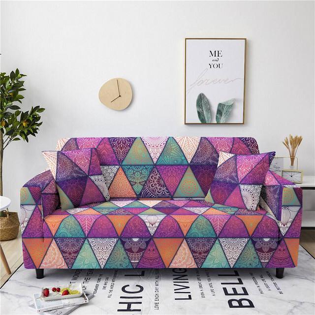 Exotic Colorfully Couch Covers | Boho Sofa Cover - 