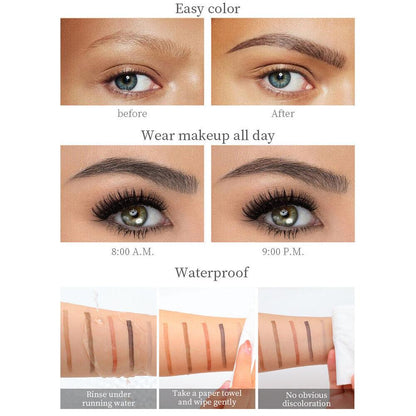 FlawlessBrow™ 4D Waterproof Microblading Eyebrow Tattoo Pen Long Lasting Wear