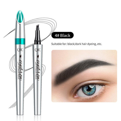 FlawlessBrow™ 4D Waterproof Microblading Eyebrow Tattoo Pen Long Lasting Wear - 