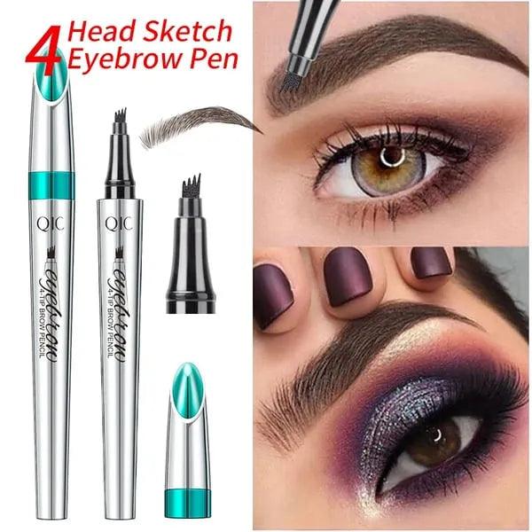 FlawlessBrow™ 4D Waterproof Microblading Eyebrow Tattoo Pen Long Lasting Wear