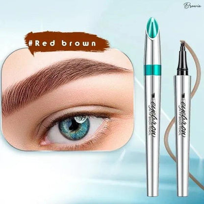 FlawlessBrow™ 4D Waterproof Microblading Eyebrow Tattoo Pen Long Lasting Wear