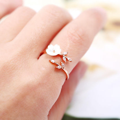 Flower Branch Ring